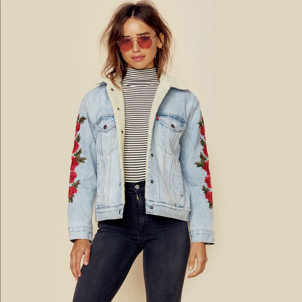 Levi’s ex boyfriend Trucker denim jacket